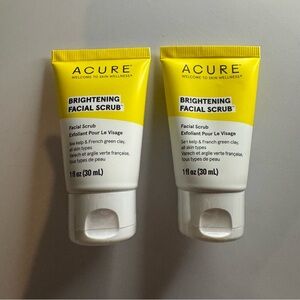 Acure Brightening Facial Scrubs